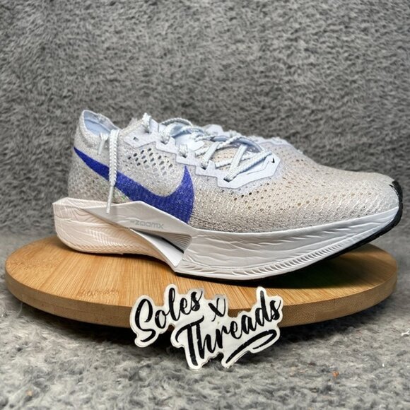 Nike ZoomX VaporFly NEXT% 3 Men Size 7.5 Racing Football Grey Blue DV4129-006 main image 7